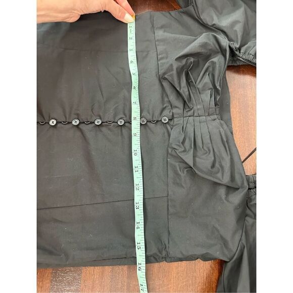 NWT Pinko - Italian Designer - The Kappa Puff Sleeve Blouse - Picture 15 of 16